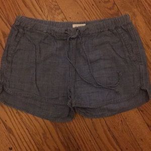 J. Crew Chambray Drawstring Short